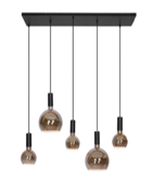 40076 - Segula 007 hanglamp recht 100cm - 5 lichts 