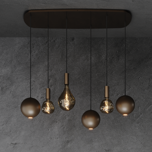4530 - Gerace hanglamp Deens ovaal klein 