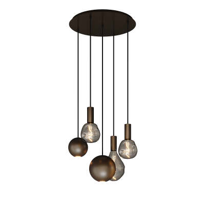 4580 - Gerace hanglamp Ø50cm - 5 Lichts 