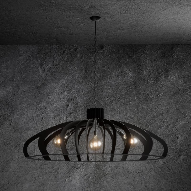 8610 - Catania hanglamp ovaal 