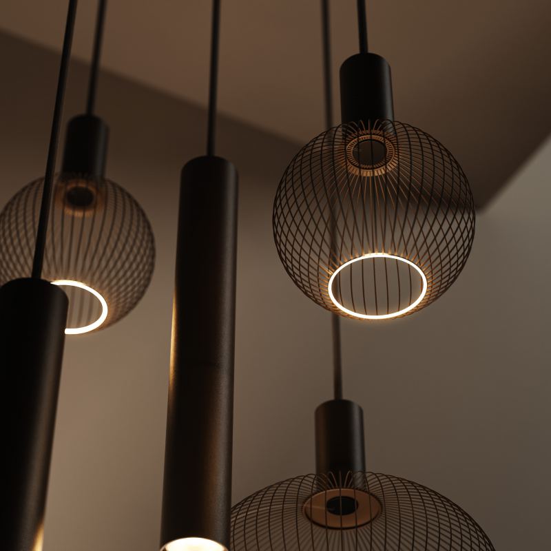 Como - 9120 Hanglamp Ø50 cm