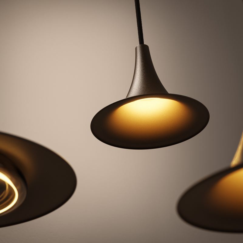 6700 - Arezzo hanglamp Deens ovaal - 8 lichts 