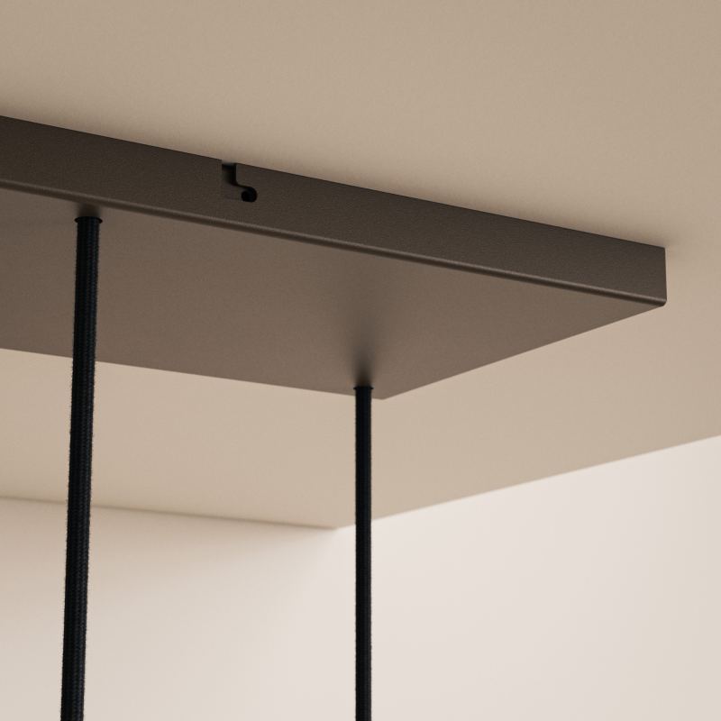 4370 - Riva hanglamp recht 120cm - 6 lichts 