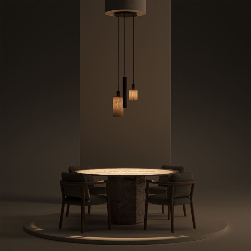 1830-Portofino Hanglamp Rond
