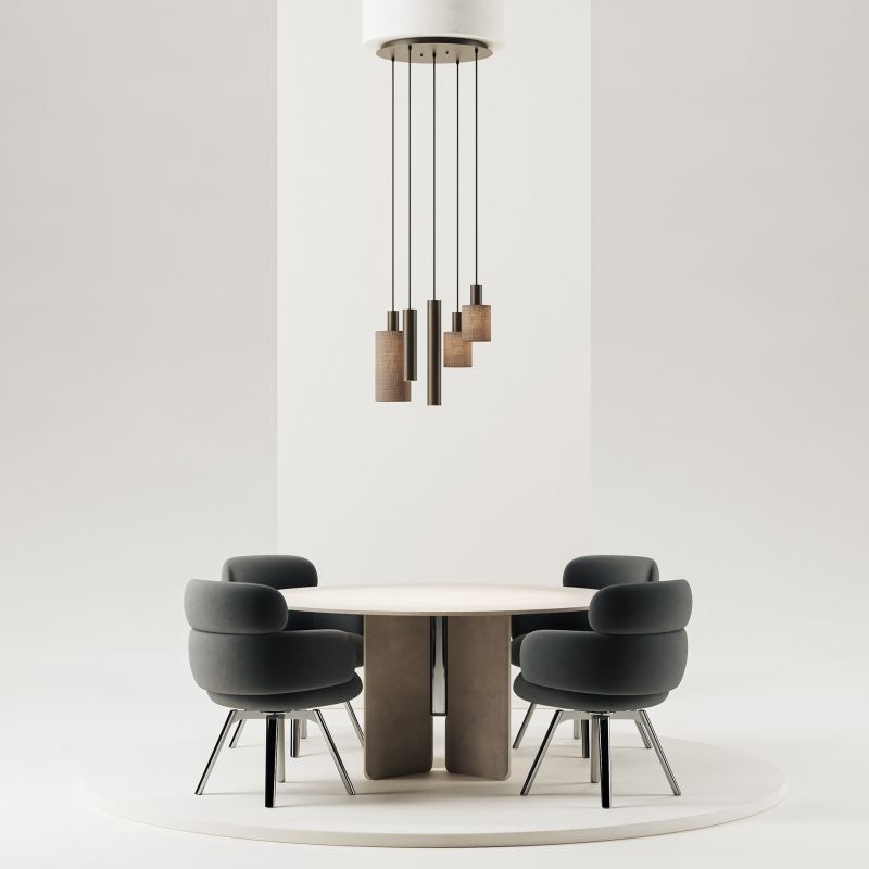 1832-Portofino Hanglamp Rond