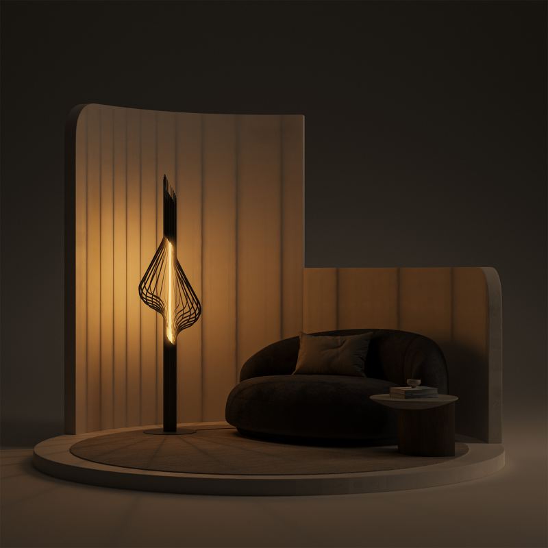 2560 Elba vloerlamp 1,95 cm