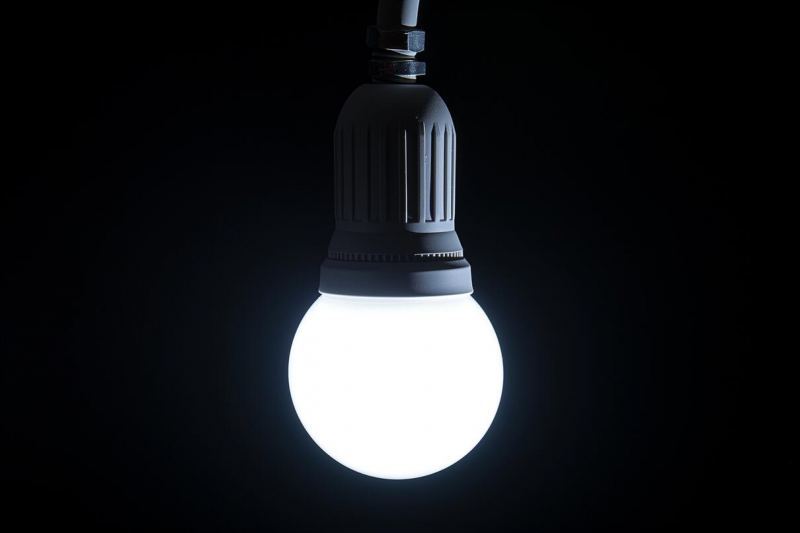 LED-Lamp knippert opeens