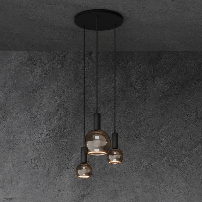 40077 - Segula 007 hanglamp rond Ø35 cm - 3 lichts  