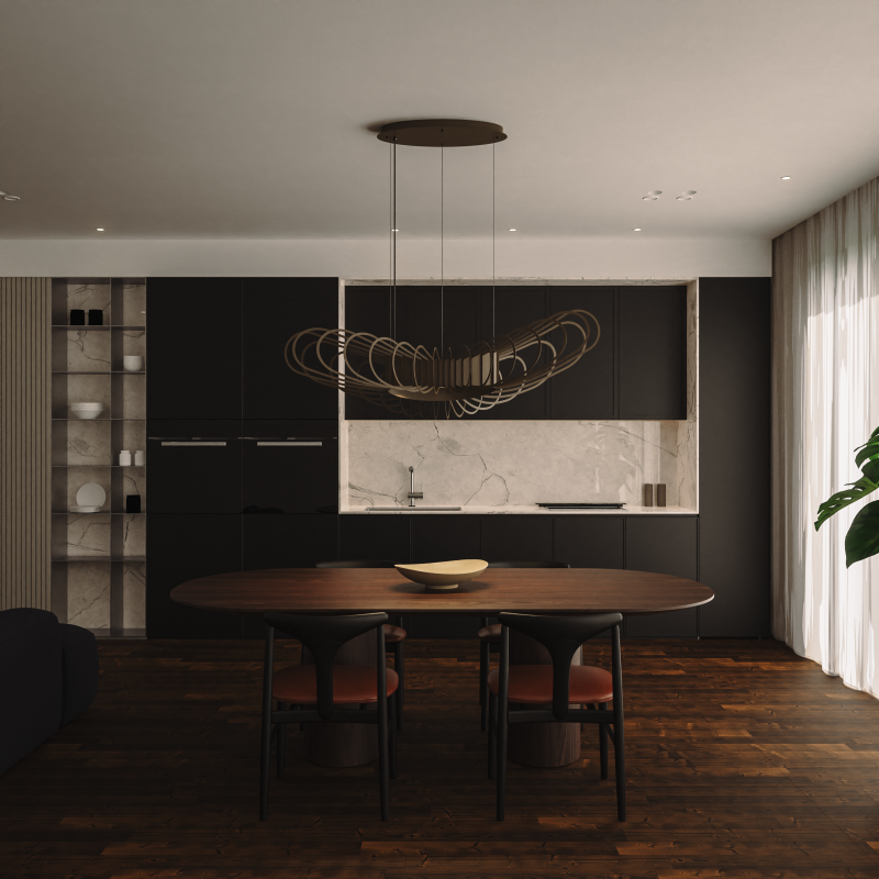 5840-Martani Hanglamp ovaal Ø75 cm 