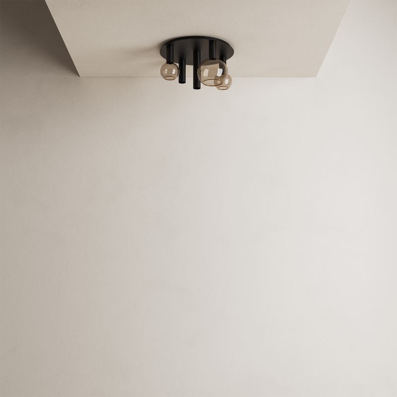 4360 - Riva Plafonniere rond Ø50 cm - 5 lichts  