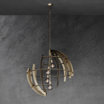 2401 - Terra hanglamp rond Ø100 cm 