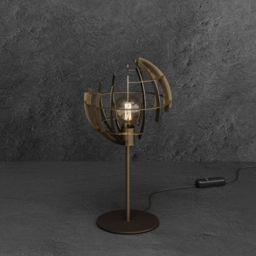 2412 - Terra tafellamp 65cm
