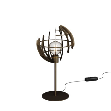 2412 - Terra tafellamp 65cm 
