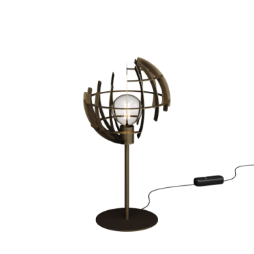 2412 - Terra tafellamp 65cm