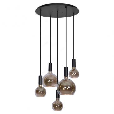 40072 - Segula 007 hanglamp rond Ø50 cm - 5 lichts 