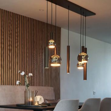 4300 - Riva hanglamp recht 145cm - 7 Lichts