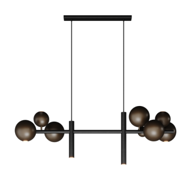 4400 - Urbino hanglamp horizontaal - 6 lichts 