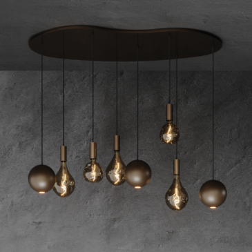 4500 - Gerace hanglamp organisch groot