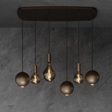 4530 - Gerace hanglamp Deens ovaal klein