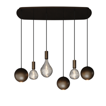 4530 - Gerace hanglamp Deens ovaal klein