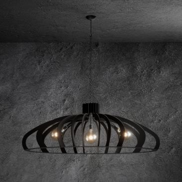 8610 - Catania hanglamp ovaal 