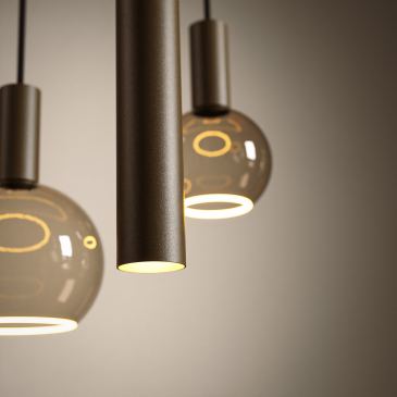 4370 - Riva hanglamp recht 120cm - 6 lichts