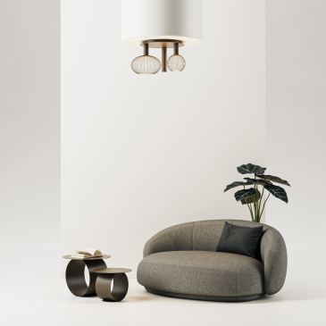 Como-9160 Plafonnière Ø45 cm  