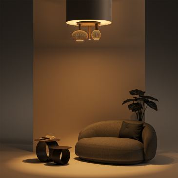 Como-9160 Plafonnière Ø45 cm  