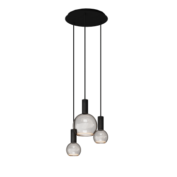 40077 - Segula 007 hanglamp rond Ø35 cm - 3 lichts