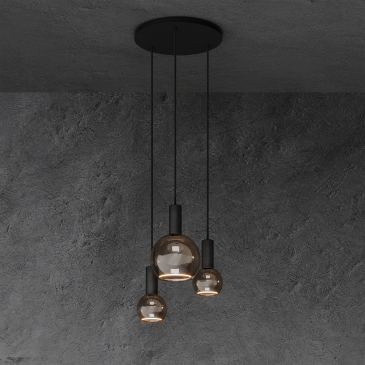 40077 - Segula 007 hanglamp rond Ø35 cm - 3 lichts