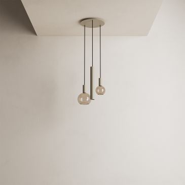 4350 - Riva hanglamp rond Ø35 cm - 3 lichts